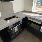 keukenblad beton look grijs