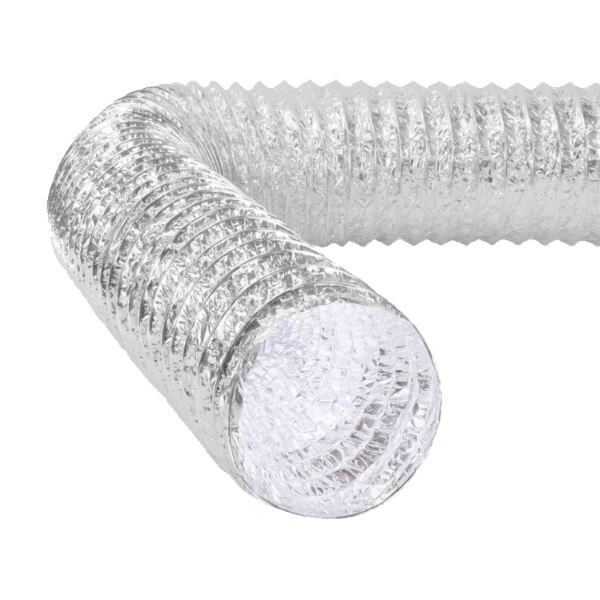 Aluflex Luchtafvoerslang aluminium per meter