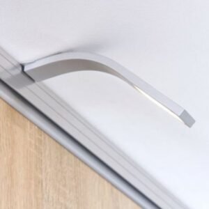 Kast led spot gebogen Zilver 3-set