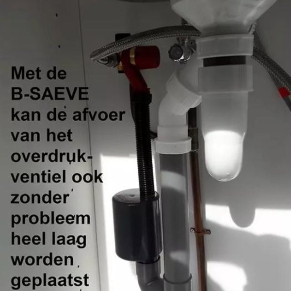 B-saeve-2.jpg B-SAEVE hulpstuk t.b.v. boilers en kokendwaterkranen