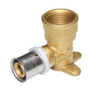 COMISA PRESS muurplaat WATER 16 mm x 1/2" binnendraad