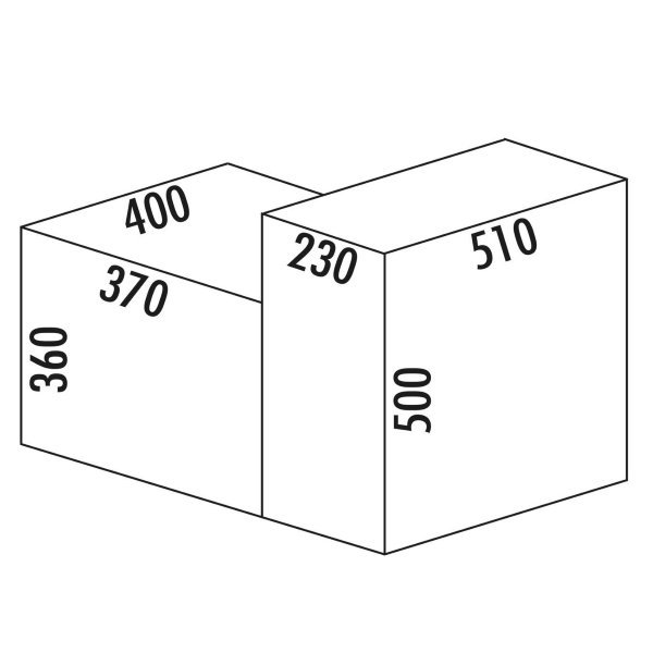 Afvalsysteem Cox® Base Q+ 360 S/370-2