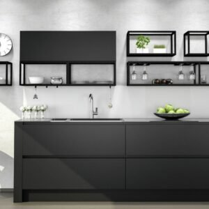 Cubo complet reksysteem zwart mat