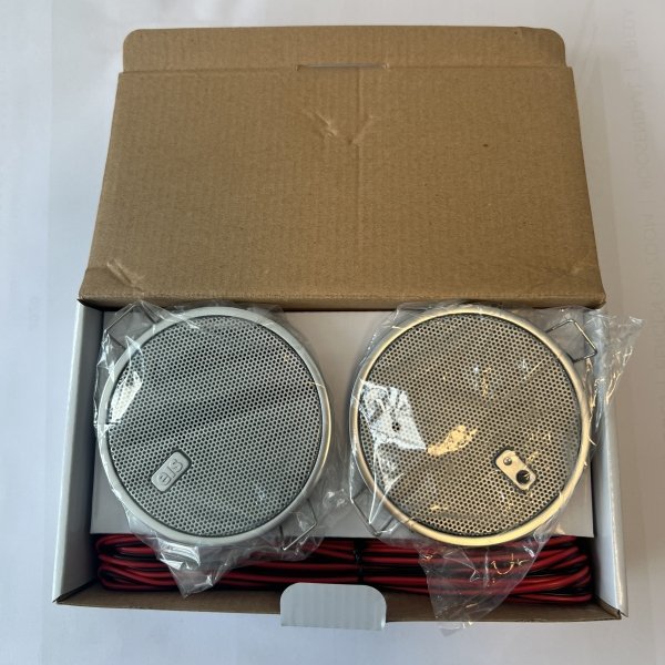 KBsound ingebouwde luidspreker 2,5" Chroom