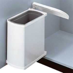 Afvalemmer HAILO Uno wit 18 liter