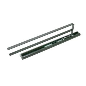 Handdoekhouder De Luxe 2 armig antraciet