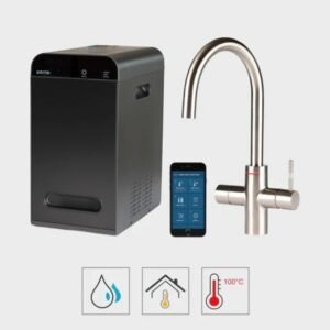 Unito Lava kokend water kraan 3-in-1 Cosmos Rond