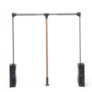 Kledinglift luxe antraciet/oranje draagvermogen 15 kg