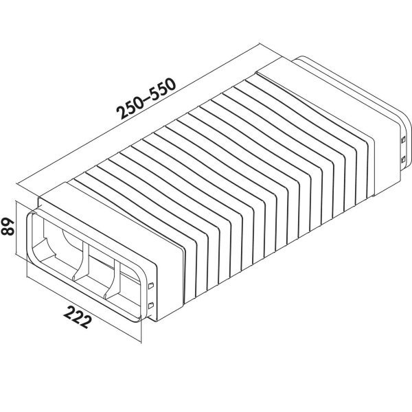 PRIME flow 150 flexibele buis