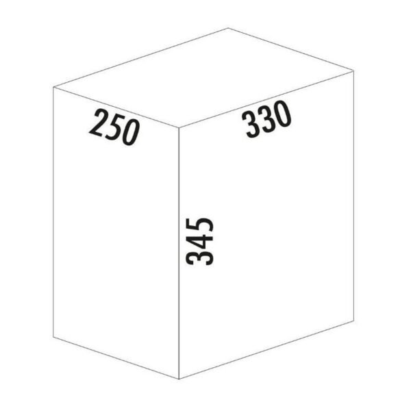 WESCO® Clap 345 K/300-2, antraciet