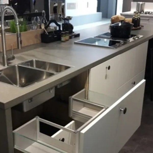 Fixol lade uitsparings set aluminium