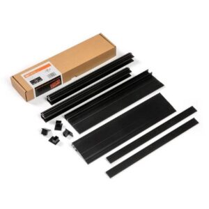 fixol lade uitsparings set zwart