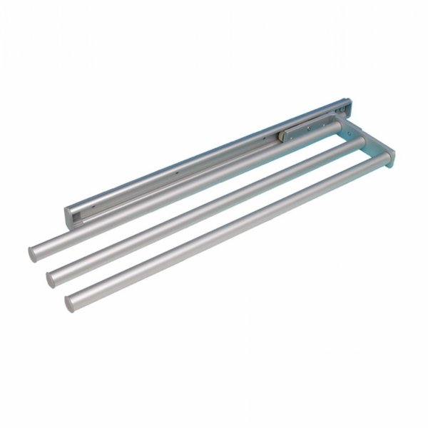 handdoekrek uittrekbaar 3 armen handdoekrek uittrekbaar 3 armen