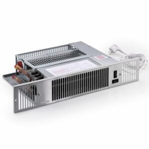 Plintverwarming KICKSPACE 600 met RVS grille