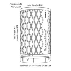 plasmade guc 1223 e filter m