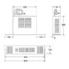 plintverwarming maten