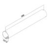 prime flow p uvb 150 buis rond 50 cm maten