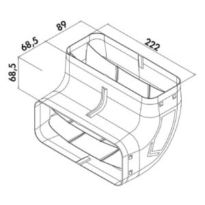 prime flow p uvb 150 buisbocht verticaal 90gr maten