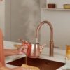 quooker combi fusion rond rose koper s