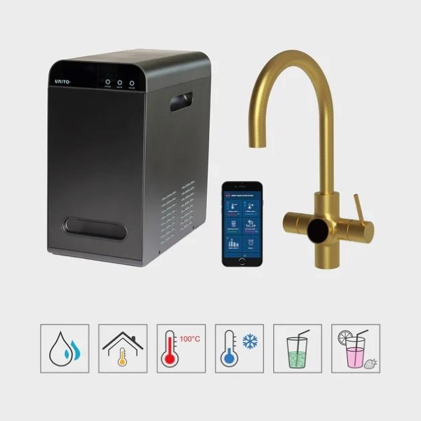 unito infinity 6 in 1 met juice bar goud