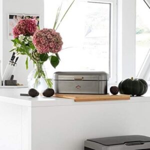 wesco grandy broodtrommel retro nieuwzilver