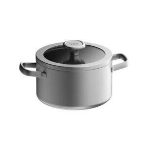 Kookpan met deksel Leo Graphite - Ø 20cm