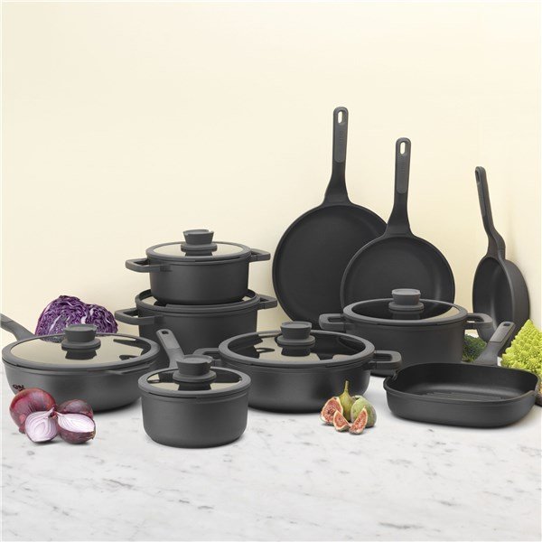 Braadpan antikleef Leo Stone+ 24cm