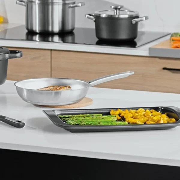 Grillplaat antikleef Graphite 42x27,50cm