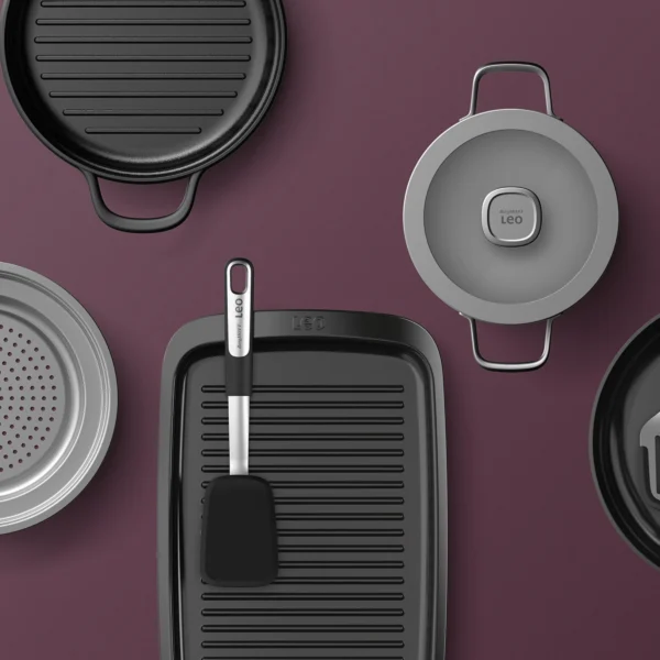 Grillplaat antikleef Graphite 42x27,50cm