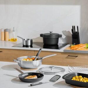 leo braadpan graphite 24 cm rvs 5