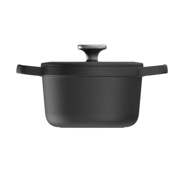 LEO Kookpan met deksel Graphite Cast iron 26 cm