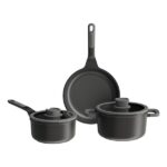 leo recycled 5 delige kookpottenset antikleef stone 1 leo recycled 5 delige kookpottenset antikleef stone 1