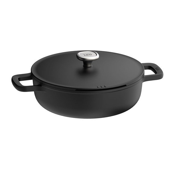 leo sauteerpan met deksel antikleef phantom 28cm 1