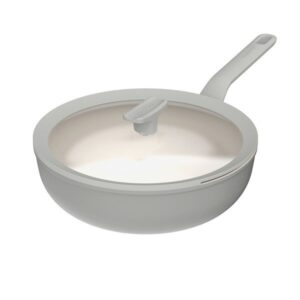 leo wokpan antikleef met deksel balance moonmist 28cm 1