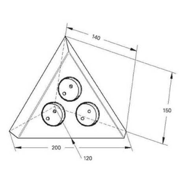 Contactdoos ST3007 CF