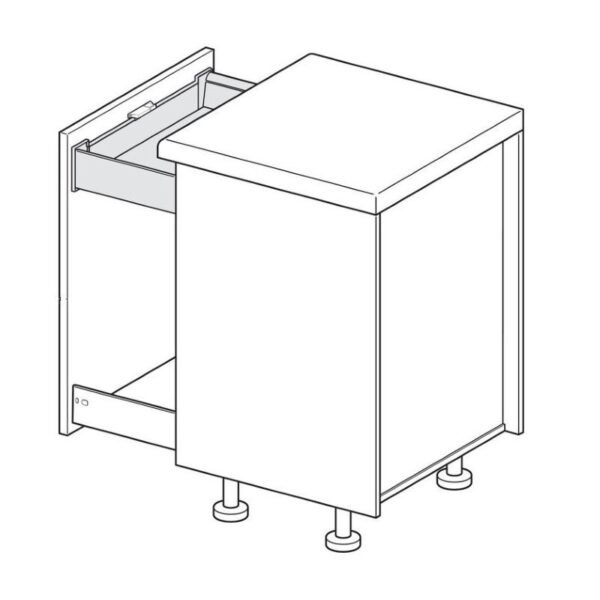 Meenemer voor binnenlade 11 mm