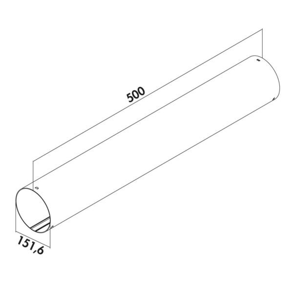 PRIME flow P-RRO 150 ronde buis